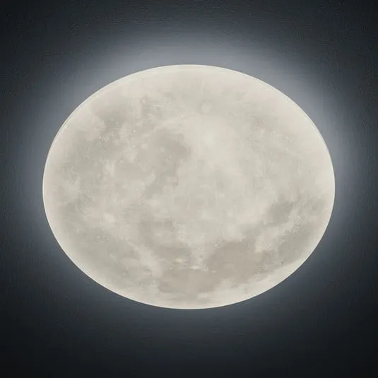 Plafoniera LED Lunar con telecomando, 40 cm